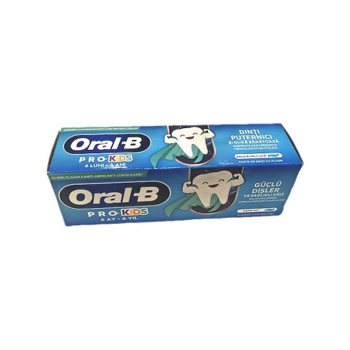 Pasta de dinti Oral-B Pro Kids 0-6 ani 50 ml. Pasta de dinti Oral-B Pro Kids 0-6 ani 50 ml.